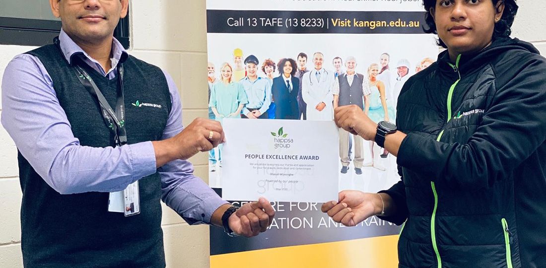 Desh and Shenali Employee of the Month MAY20